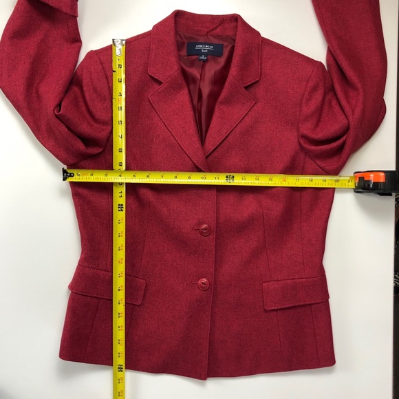 Jones Wear Raspberry Color Skirt Blazer Su… - Picture 7 of 8